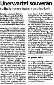 Schwäbisches Tagblatt 28.12.2013
