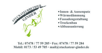 Stuckateurbetrief Ginder Logo